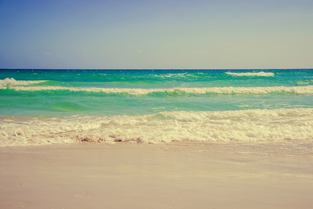 The Mediterranean Sea Tunisia Mahdia. Selective focus.の写真素材