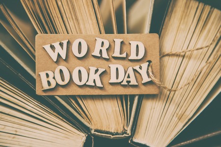 World Book Day. Book background. Selective focus Nature