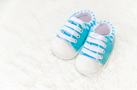 Beautiful background with the image of children's accessories and selective focus.の写真素材