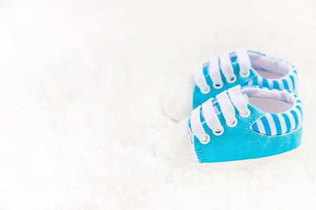 Beautiful background with the image of children's accessories and selective focus.の写真素材