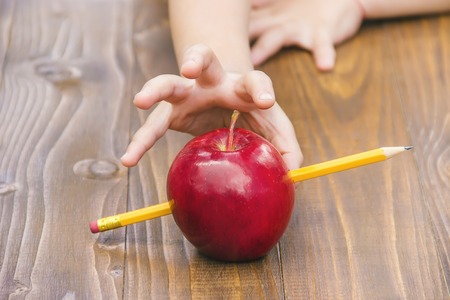 School supplies. The child learns. Selective focus natureの写真素材