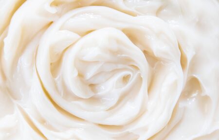 cosmetic texture cream for face and body. selective focus. nature.