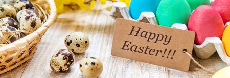 Easter photo. Happy easter. Eggs Selective focus holiday