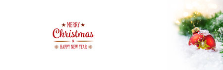 Christmas background and beautiful decor. New Year. Selective focus. Holiday.