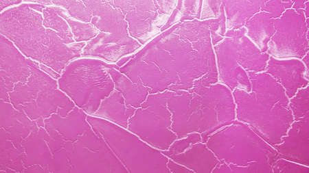 Decorative putty sample on the wall. Home repairs. Selective focus. Color.