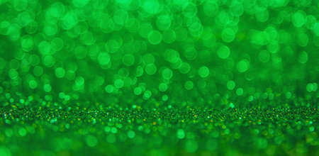 Shiny background with bokeh lights. Selective focus. Holiday.の写真素材