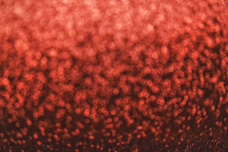 Shiny background with bokeh lights. Selective focus. Holiday.の写真素材