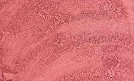 Cosmetic texture mask clay powder red. Selective focus.の写真素材