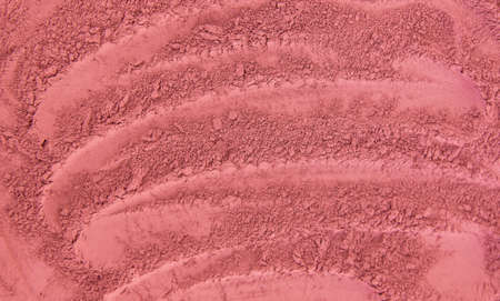 Cosmetic texture mask clay powder red. Selective focus.の写真素材