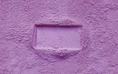 Mask clay powder spa texture for face and body. Selective focus.の写真素材