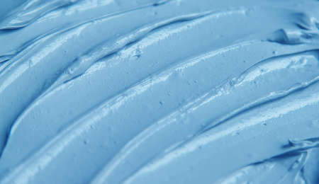 Clay texture spa mask for face and body. Selective focus.の写真素材