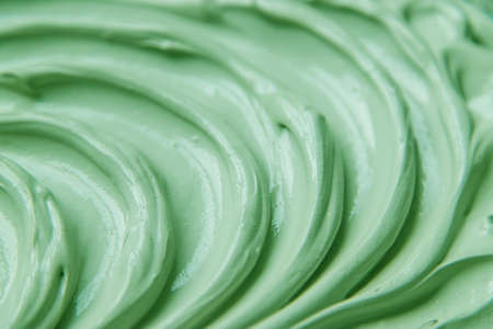 Clay texture spa mask for face and body. Selective focus.