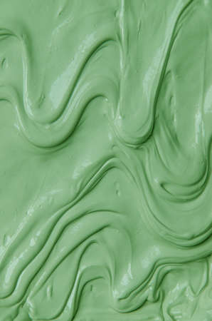 Clay texture spa mask for face and body. Selective focus.