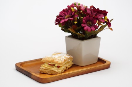 Pie, Mille-feuille, Bakery Homemade, Fresh Mealの写真素材