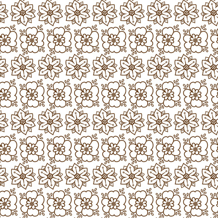 Floral seamless pattern. Texture for fabric.のイラスト素材
