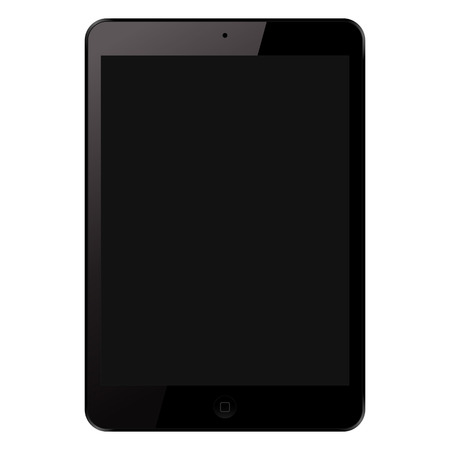 Isolated Electronic Tablet Gadget Vector Illustration for Your Projectsのイラスト素材