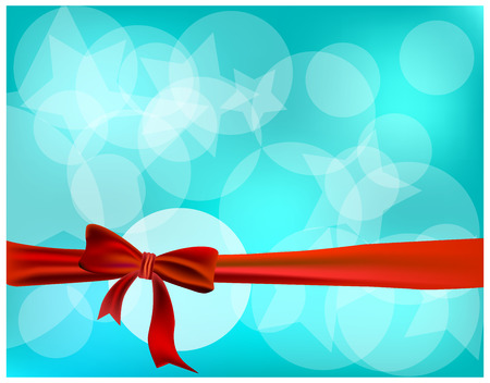 Blue background in the style of bokehのイラスト素材