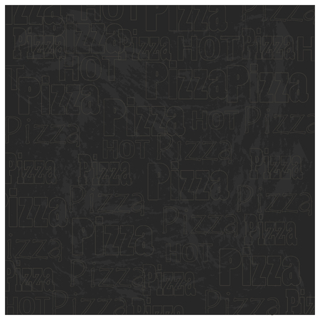 Background with the words pizzaのイラスト素材