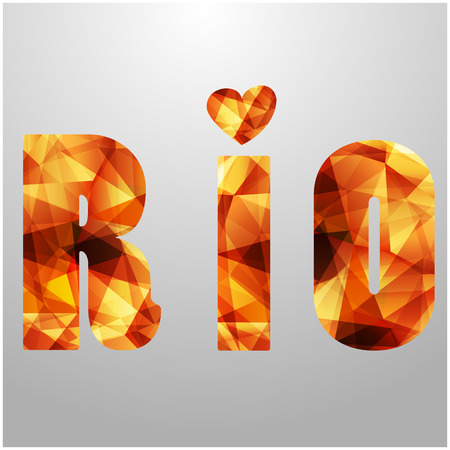Rio - banners . Rio background, Rio icon, Rio games, Welcome to Rio pattern - stock vectorのイラスト素材
