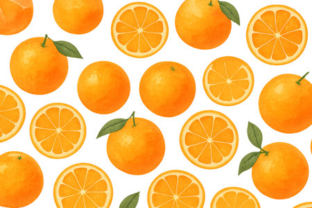 Png watercolor oranges set with whole and sliced fruit isolated on transparent background. concept of fresh citrus illustrations, natural food art, vitamin-rich fruit decor.の写真素材