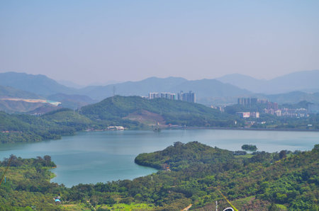 Lake viewの写真素材