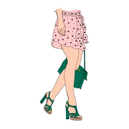 Use for print, surface design, fashion wear. For design of album, scrapbook, card and invitationのイラスト素材