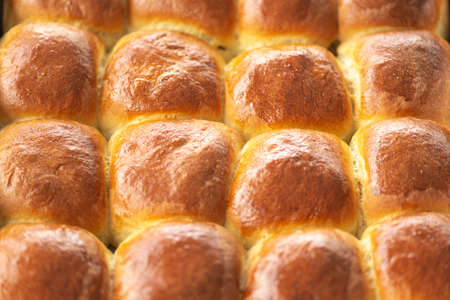 Bread rolls close upの写真素材