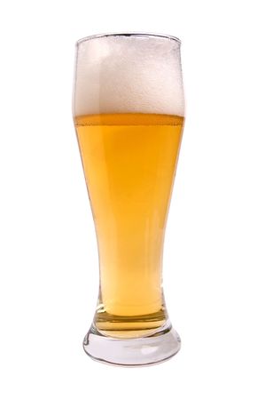 Beer; Objects on white backgroundの写真素材