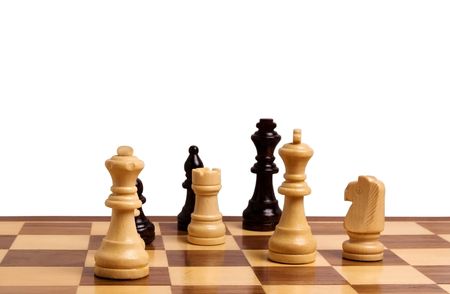 chess gameの写真素材
