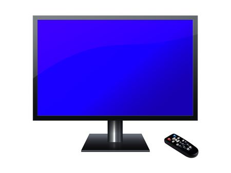 Digital LCD monitorの写真素材