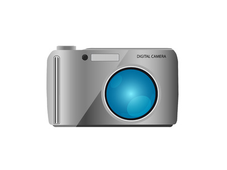 digital cameraのイラスト素材