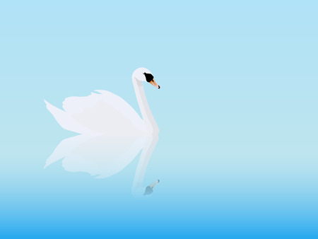 swanのイラスト素材