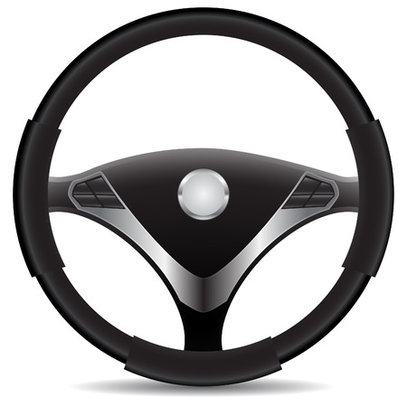 Steering wheel のイラスト素材