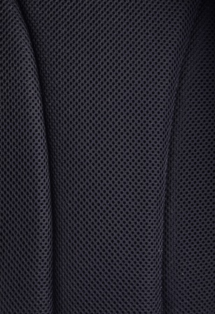 macro shot of black nylon mesh fabricの写真素材