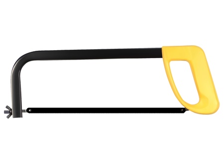 Hacksaw on a whiteのイラスト素材