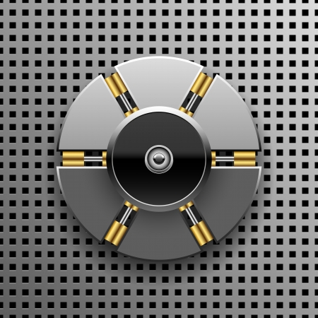 Abstract metal backgroundのイラスト素材