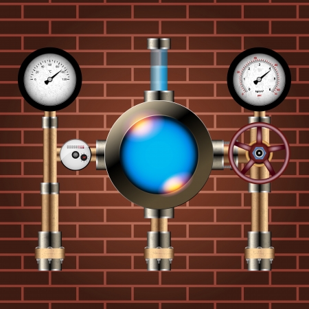 Industrial abstract backgroundのイラスト素材