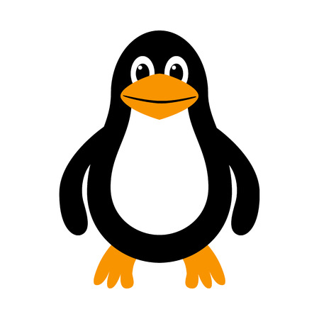 penguin cartoonのイラスト素材