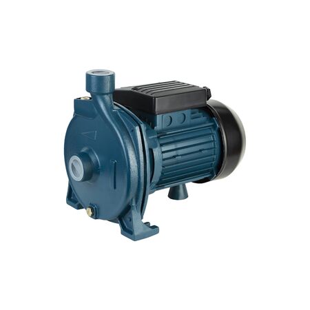 surface centrifugal pump isolated on a white backgroundの写真素材