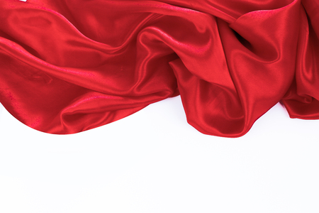 red silkの写真素材