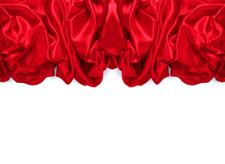 red silkの写真素材