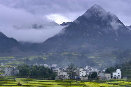 The village under the mountain