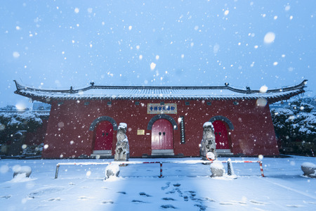 snow of templeのeditorial素材