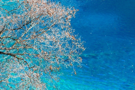 Jiuzhaigou Valleyの写真素材