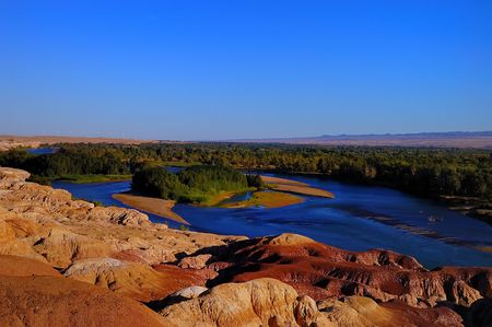 Irtysh River                        の写真素材