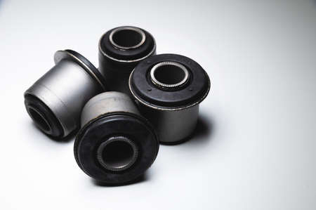 New silent blocks for car suspension. Suspension rubber bushingsの写真素材