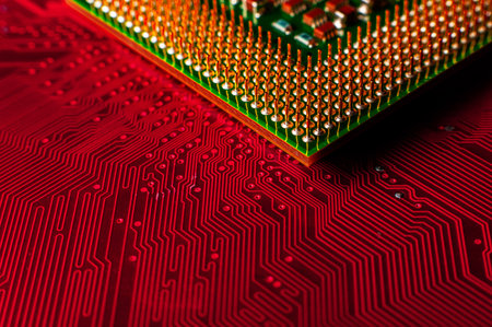 Computer components including motherboards and RAM as a source of recovered precious raw materials