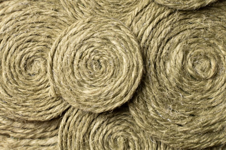 A solid background of threads for cross stitch and needlework. Textured background for needlework and design. Rows of embroidery threads.の写真素材