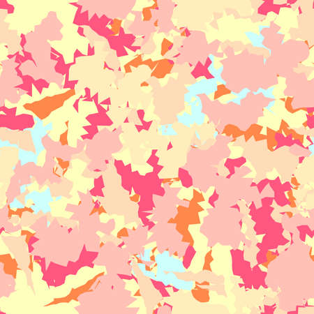 Seamless abstract urban colorful vector pattern in military styleのイラスト素材