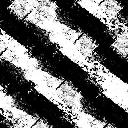 Seamless pattern with grunge stripesのイラスト素材